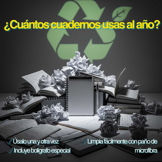 El Cuaderno que Nunca se Acaba – Reutilizable y Eco-Friendly