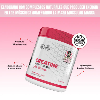 CREATINA PARA MUJERES CON COLAGENO Y AMINOACIDOS
